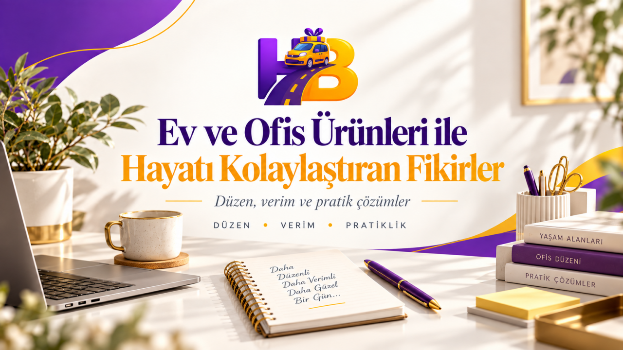 Ev ve Ofis Ürünleri ile Hayatı Kolaylaştıran Fikirler