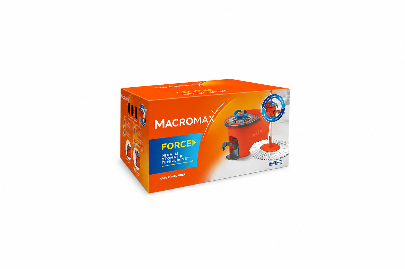 Macromax Force Pedallı Otomatik Temizlik Seti
