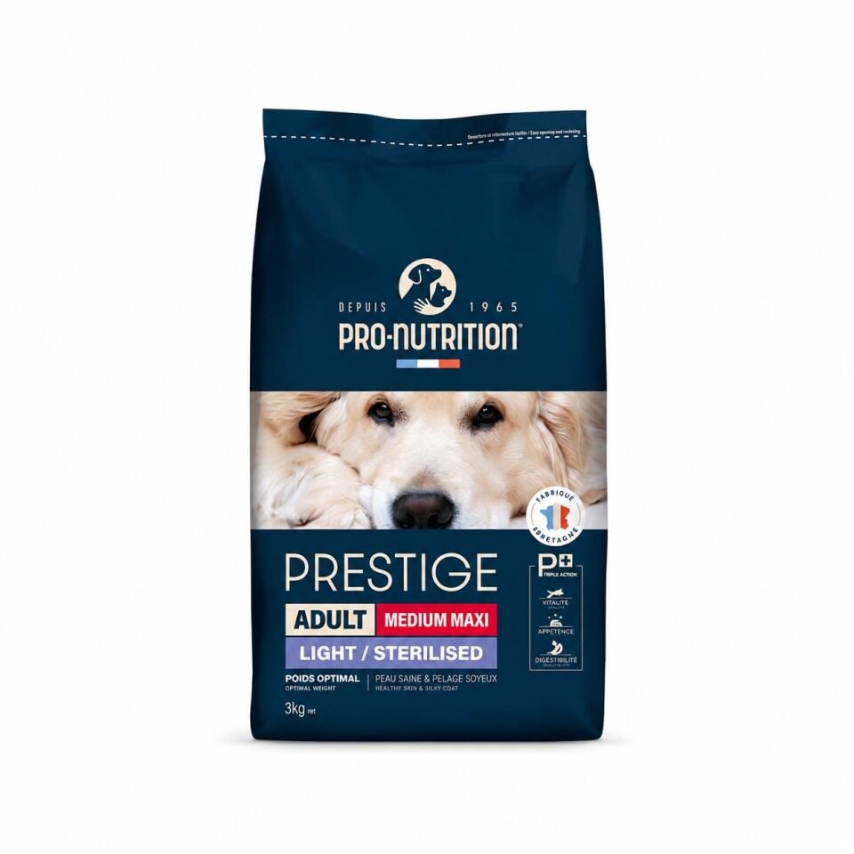 Pro Nutrition Prestige Sterilised Orta Irk Yetişkin Köpek Maması 3 Kg