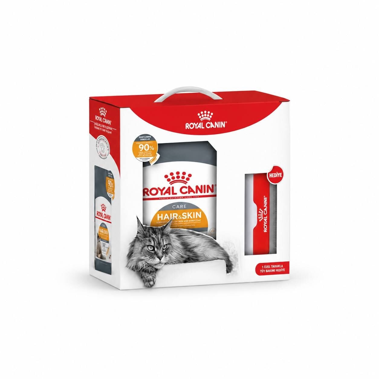 Royal Canin Hair&Skin Deri ve Tüy Sağlığı Yetişkin Kedi Maması 2 Kg Tarak Hediyeli