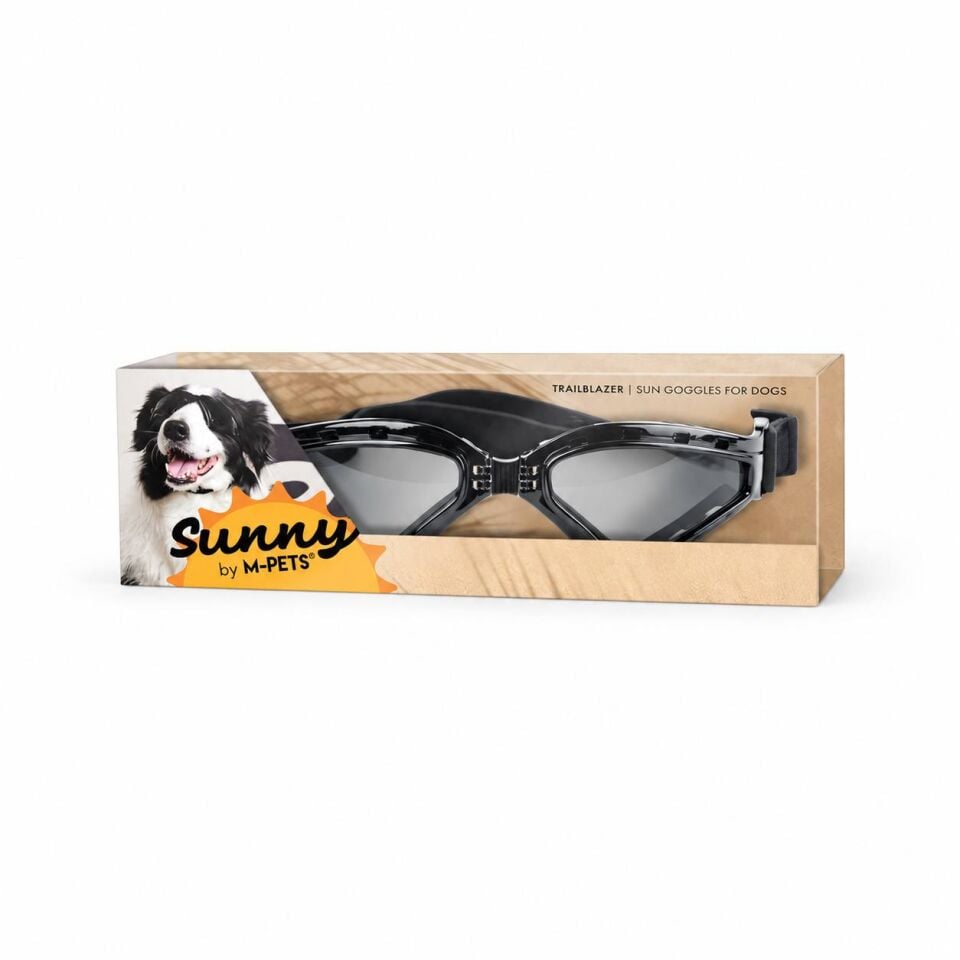 M-Pets Sunny Trailblazer Köpek Gözlüğü Siyah