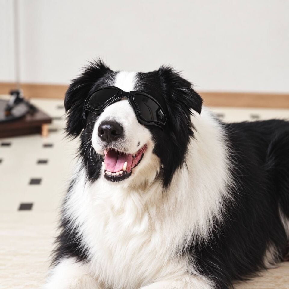 M-Pets Sunny Trailblazer Köpek Gözlüğü Siyah