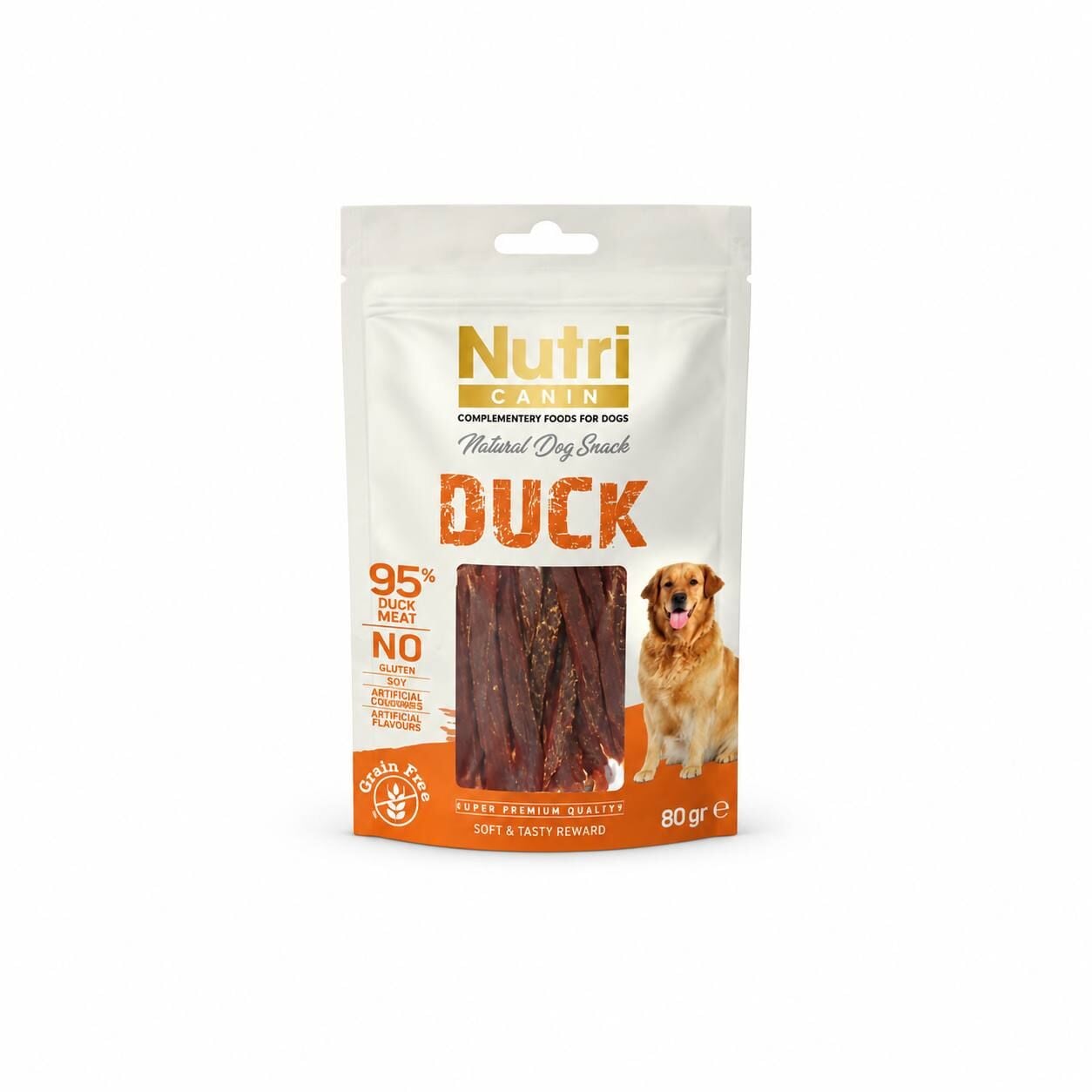 Nutri Canin Tahılsız Ördekli Köpek Ödülü 80 Gr