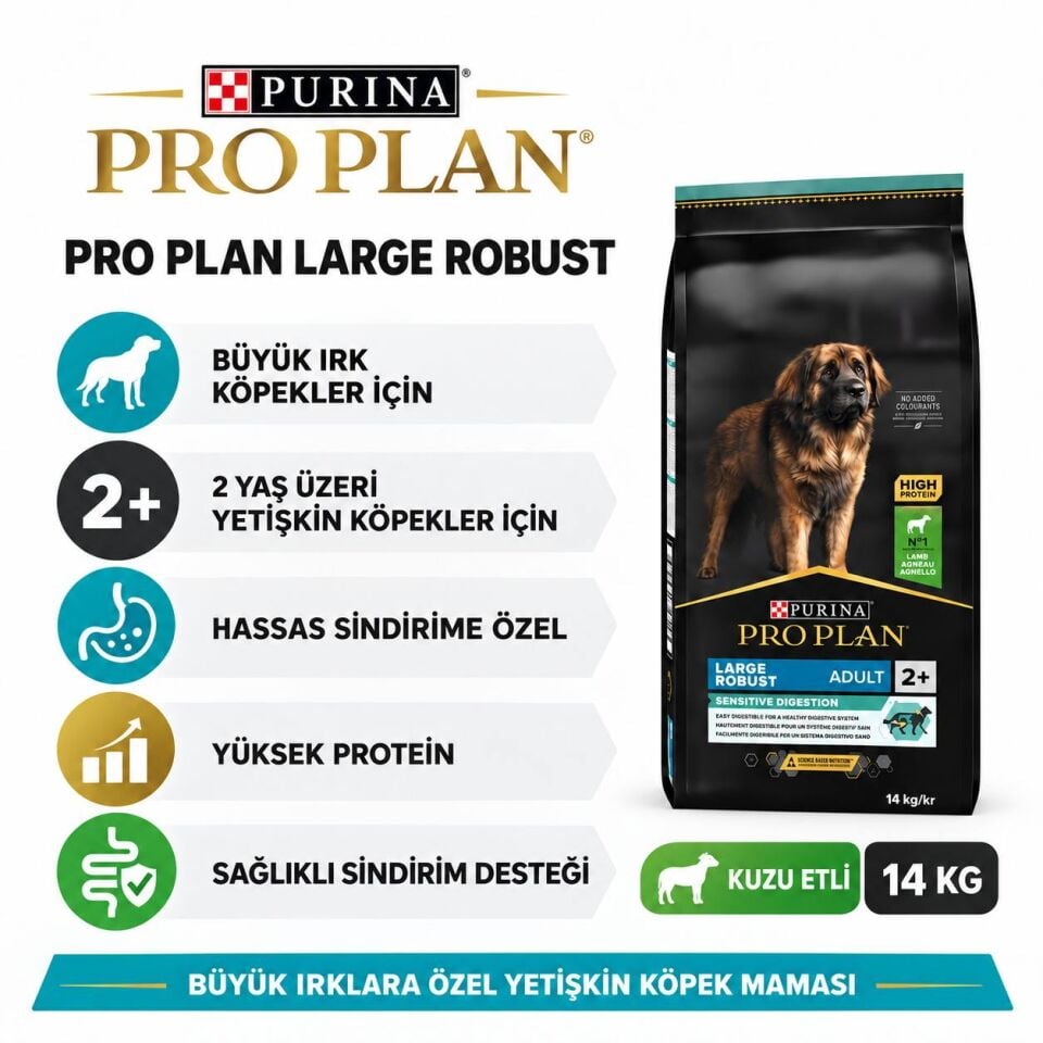 Pro Plan Large Athlethic Somonlu Büyük Irk Yetişkin Köpek Maması 14 Kg