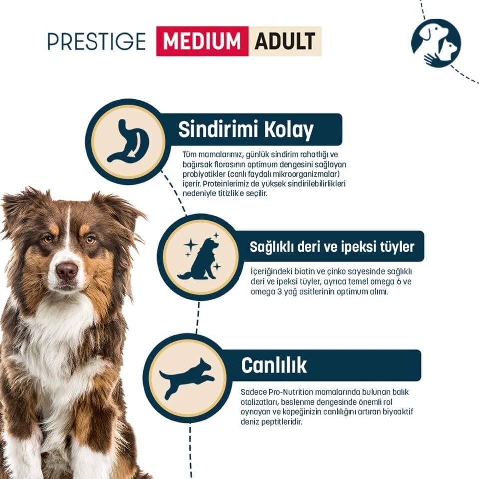 Pro Nutrition Prestige Orta Irk Yetişkin Köpek Maması 14 Kg