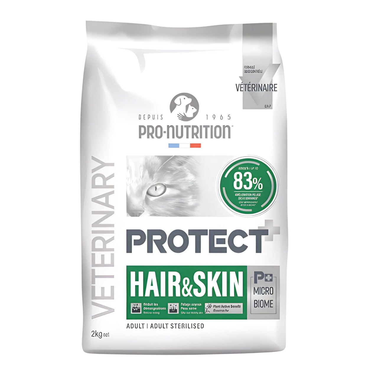 Pro Nutrition Protect Veterinary Tüy ve Cilt Bakımı Kedi Maması 2 Kg