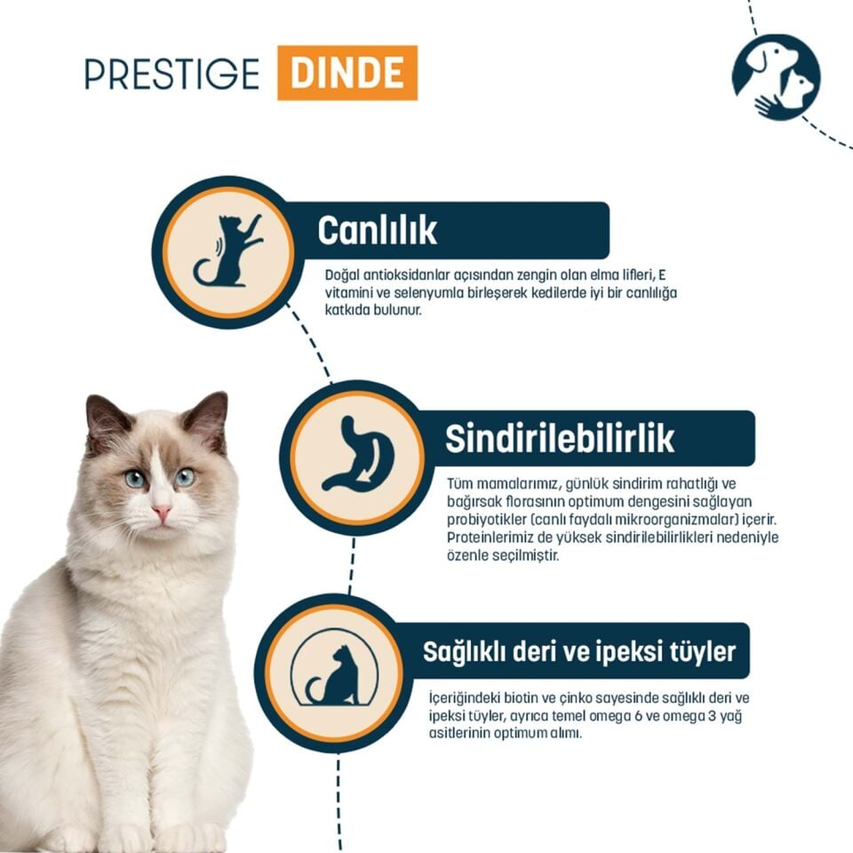 Pro Nutrition Prestige Dinde Hindili Yetişkin Kedi Maması 10 Kg