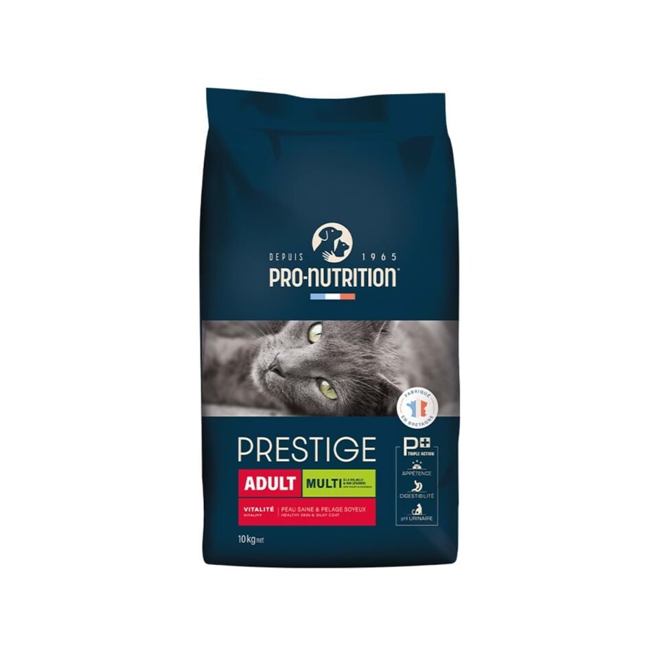 Pro Nutrition Prestige Multi Kümes Hayvanlı Yetişkin Kedi Maması 10 Kg