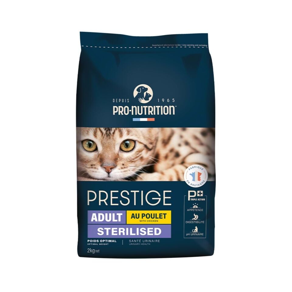 Pro Nutrition Prestige Sterilised Tavuklu Kısırlaştırılmış Kedi Maması 2 Kg