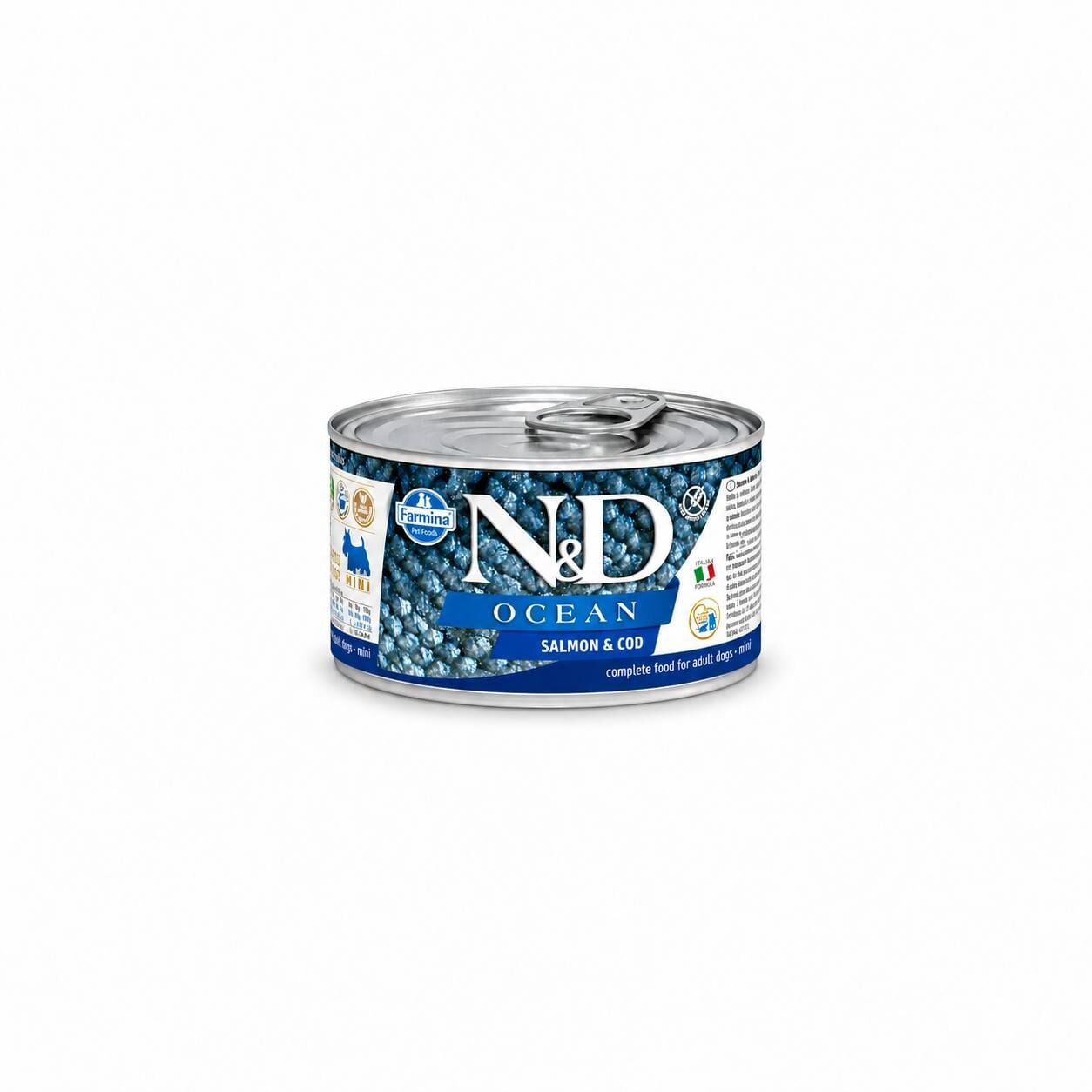 N&D Ocean Mini Alabalık ve Somonlu Yetişkin Köpek Konservesi 140 Gr