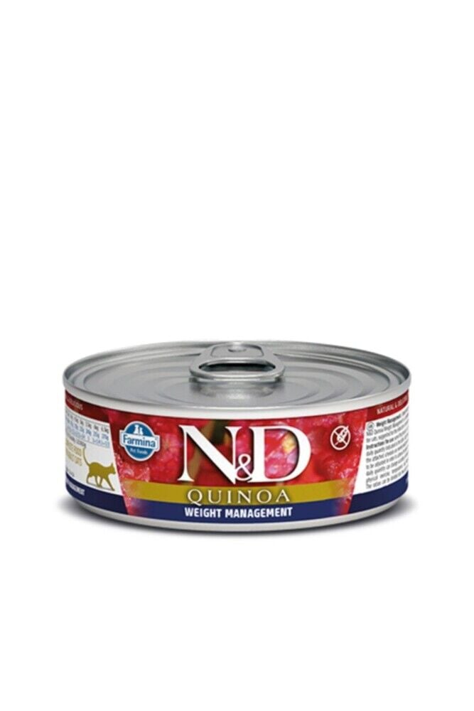 N&D Quinoa Kuzulu Konserve Yetişkin Kedi Maması 80 Gr
