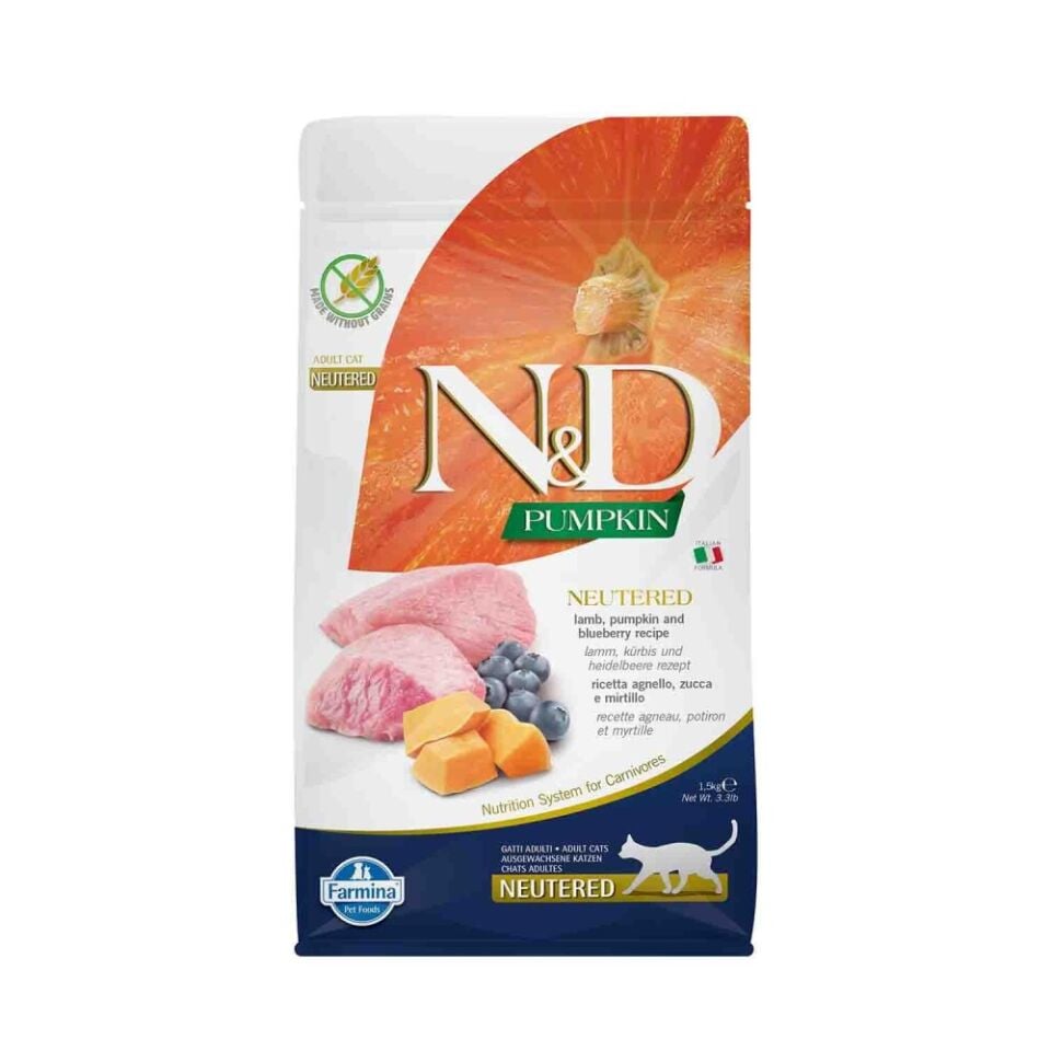 N&D Quinoa Tahılsız Tüy Yumağı Önleyici Yetişkin Kedi Maması 1,5 Kg