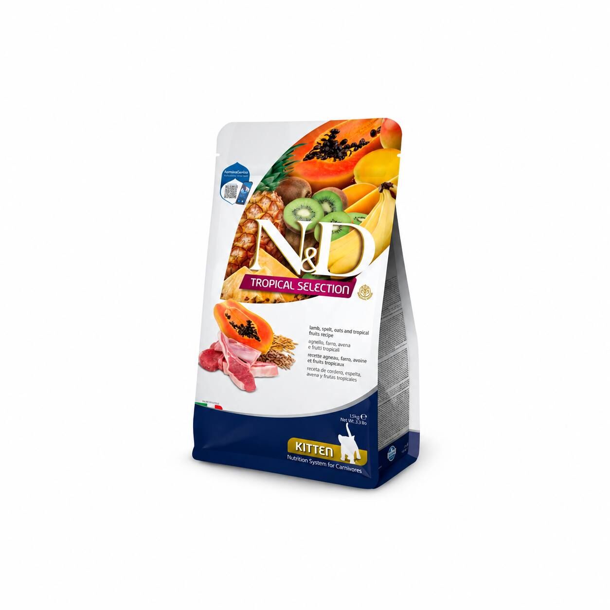 N&D Tropical Selection Kuzulu Yavru Kedi Maması 1,5 Kg