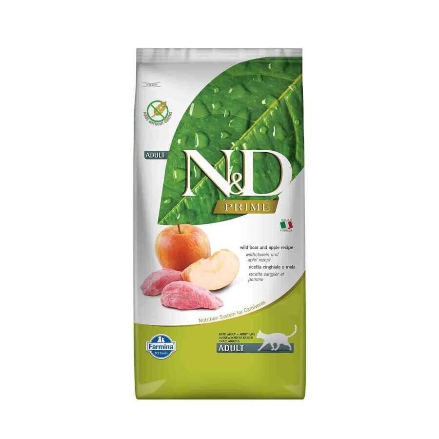 N&D Prime Tahılsız Yaban Domuzlu Elmalı Kedi Maması 10 Kg