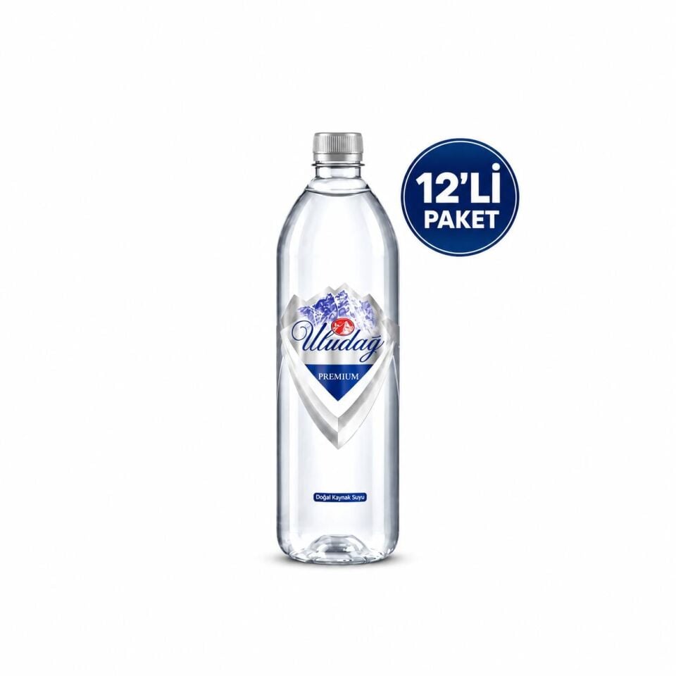 Uludağ Premium Kaynak Suyu Pet 1 L x 12'li