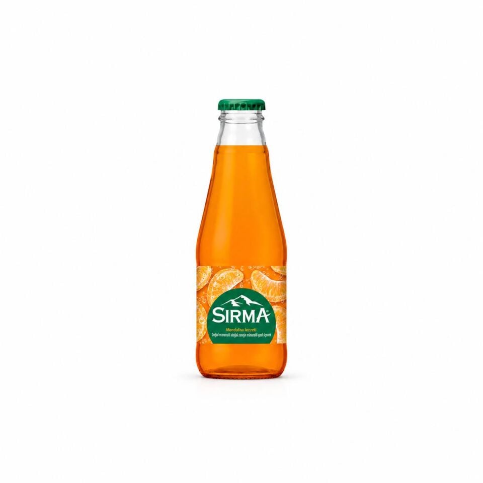 Sırma Soda C+ Mandalina Aromalı 200 Ml x 6'lı