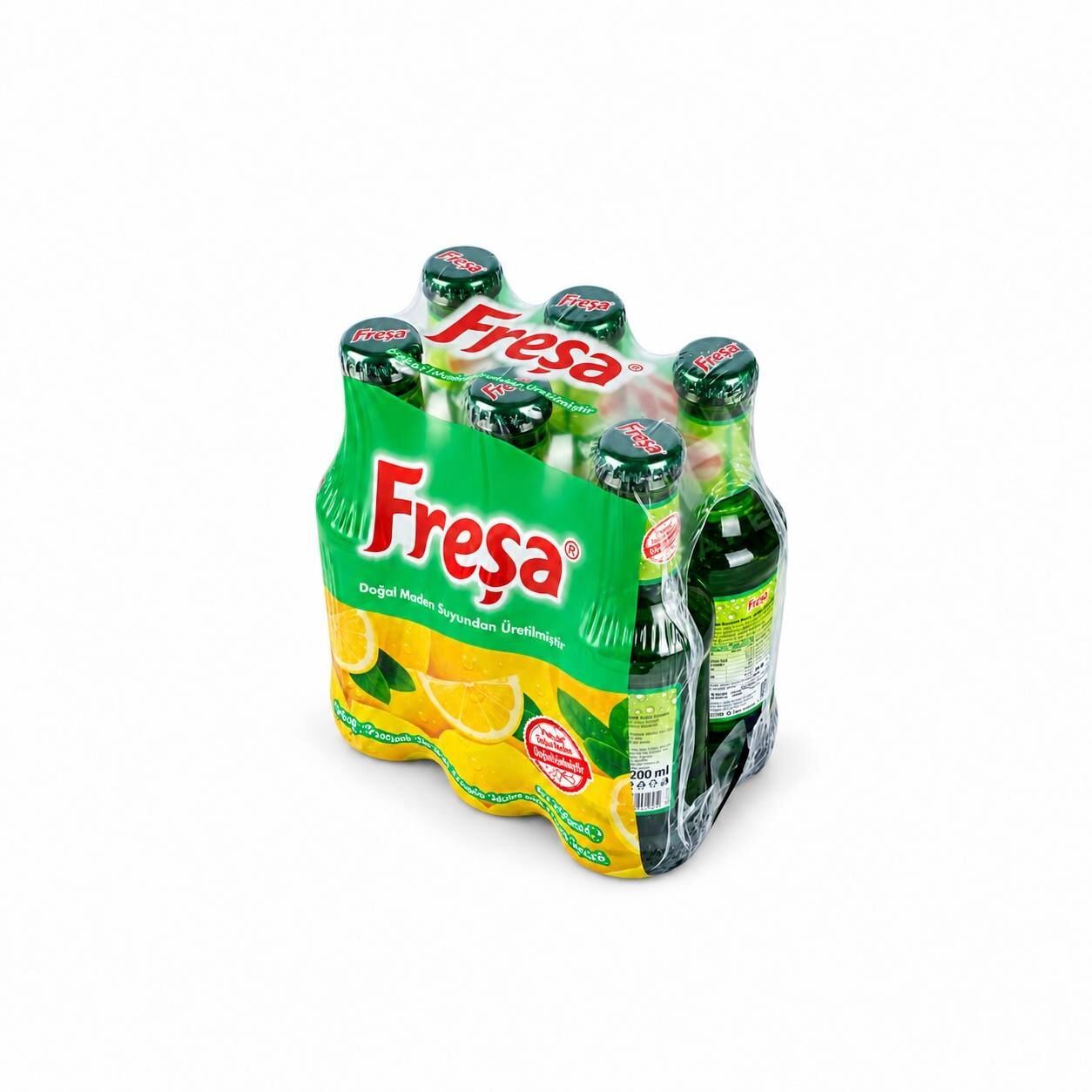 Freşa Limon Aromalı Soda 6 x 200 Ml