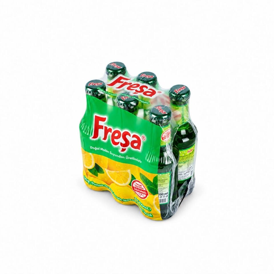 Freşa Limon Aromalı Soda 6 x 200 Ml