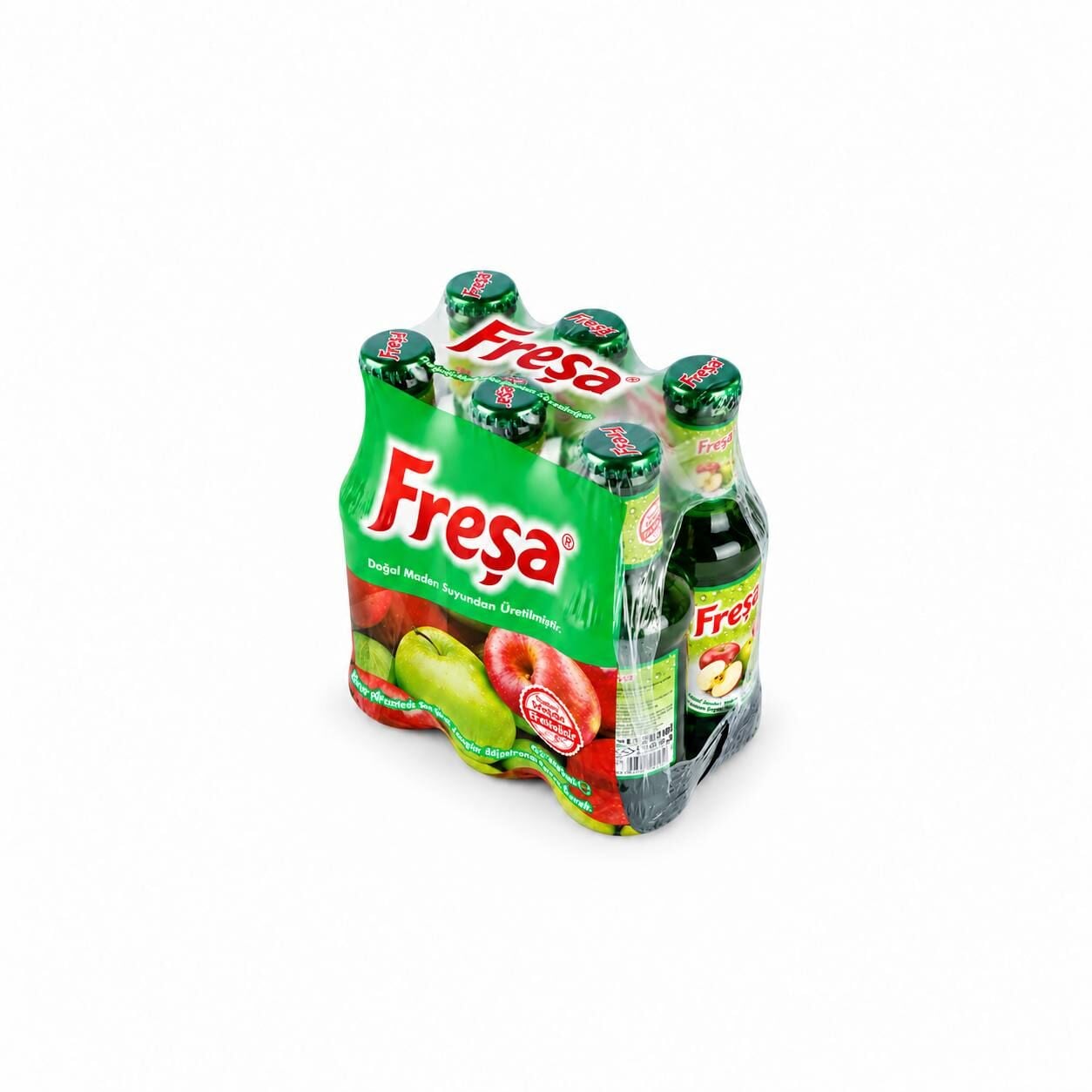 Freşa Elma Aromalı Soda 6 x 200 Ml