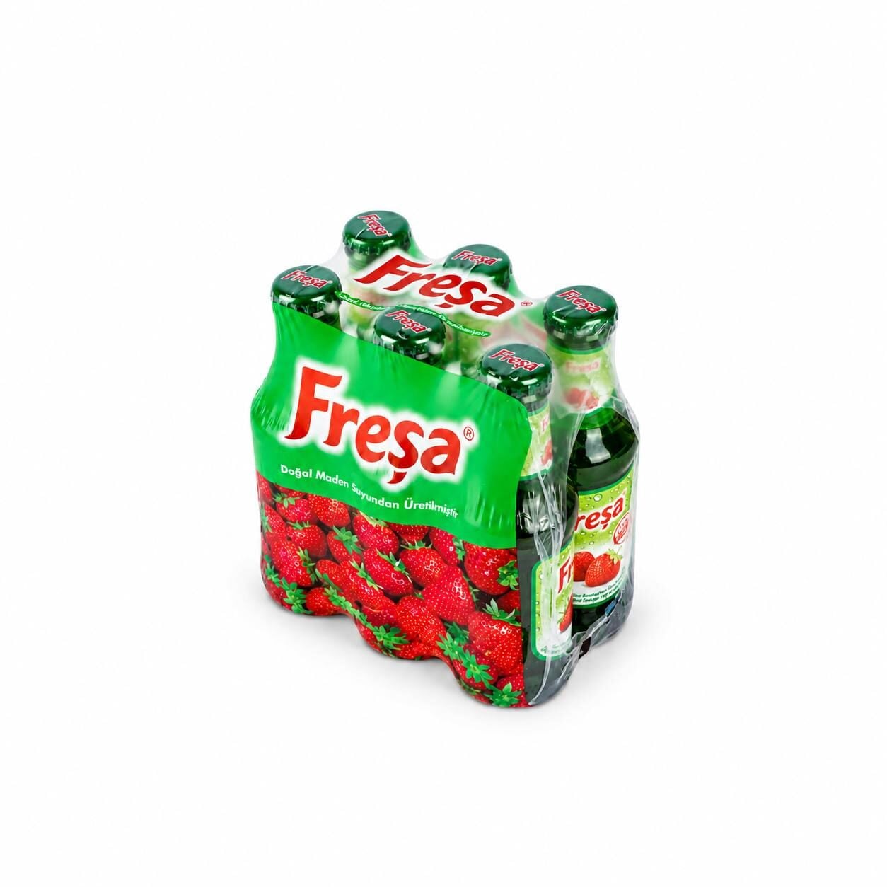 Freşa Çilek Aromalı Soda 6 x 200 Ml