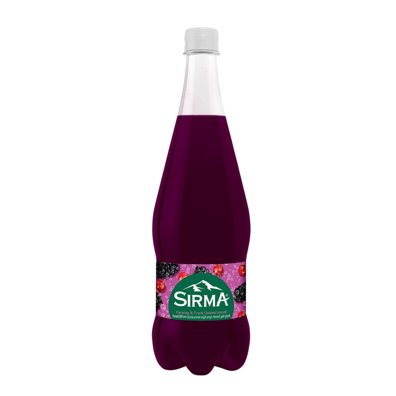 Sırma Karadut ve Frenk Üzümü Aromalı Maden Suyu 1 L