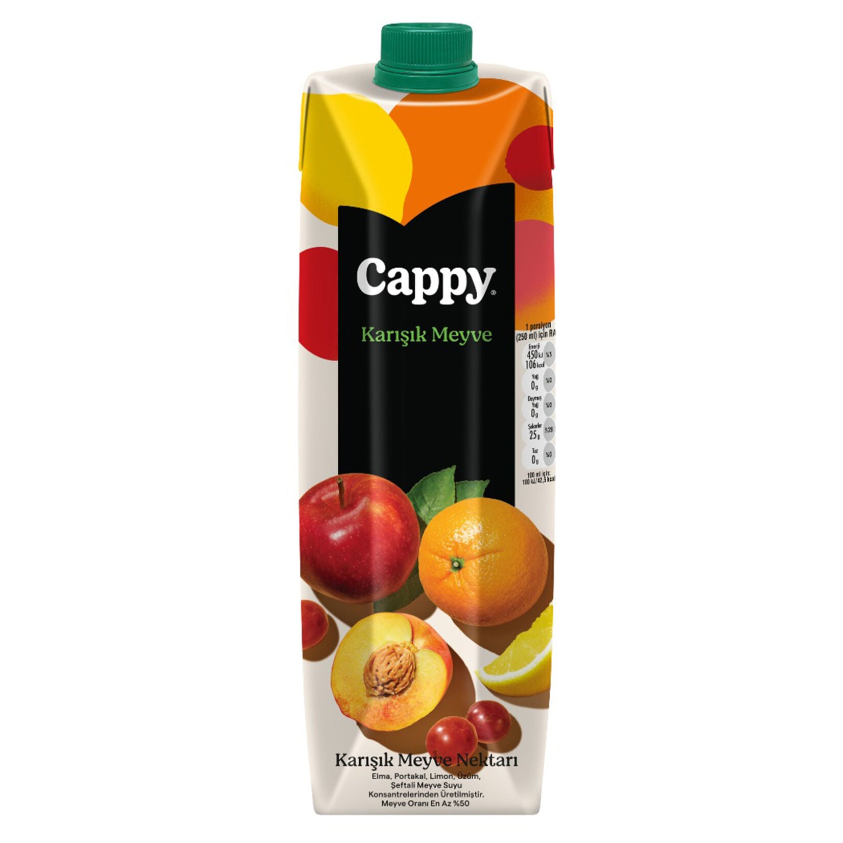 Cappy Karışık Meyve Nektarı 1 L