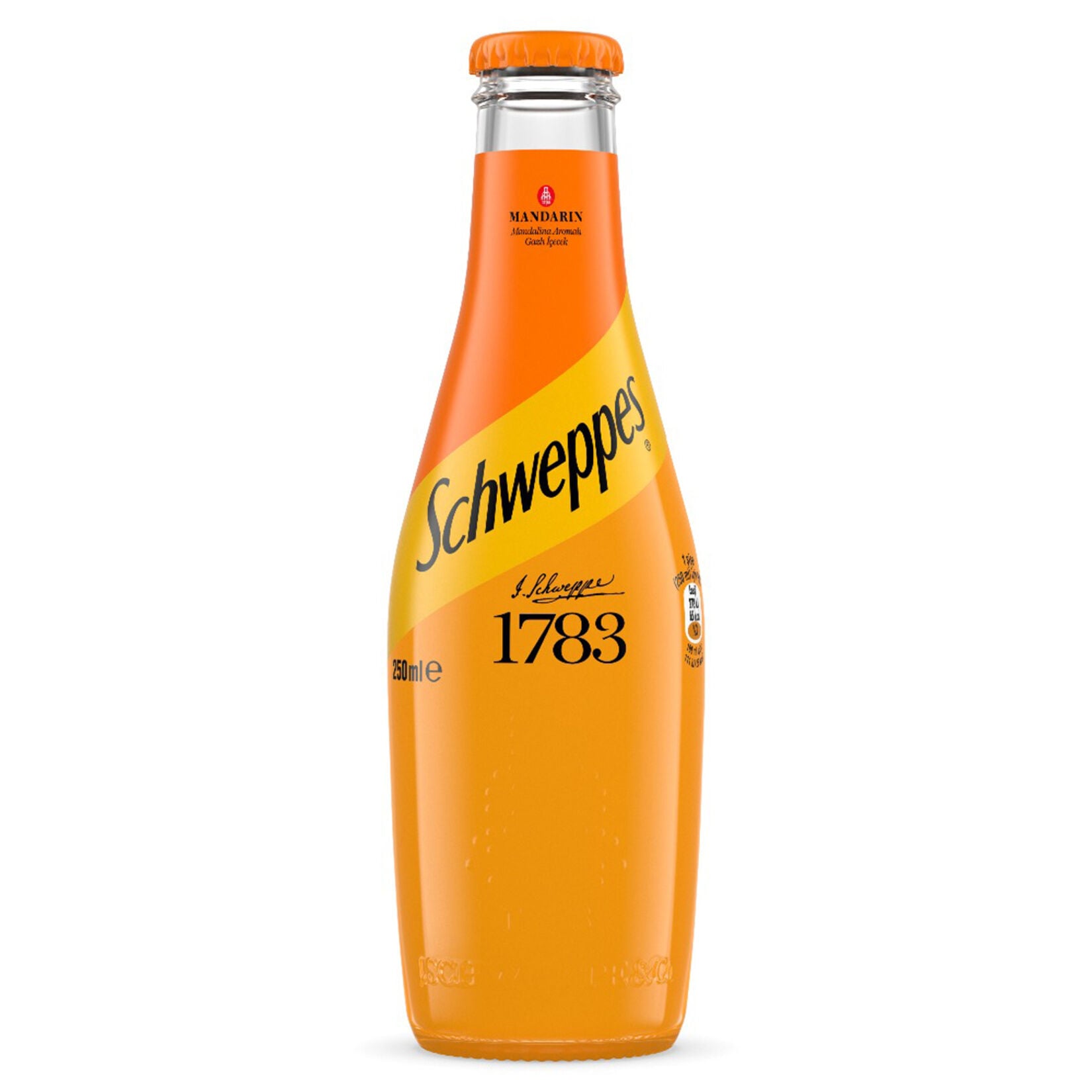 Schweppes Mandalina Cam Şişe 250 Ml