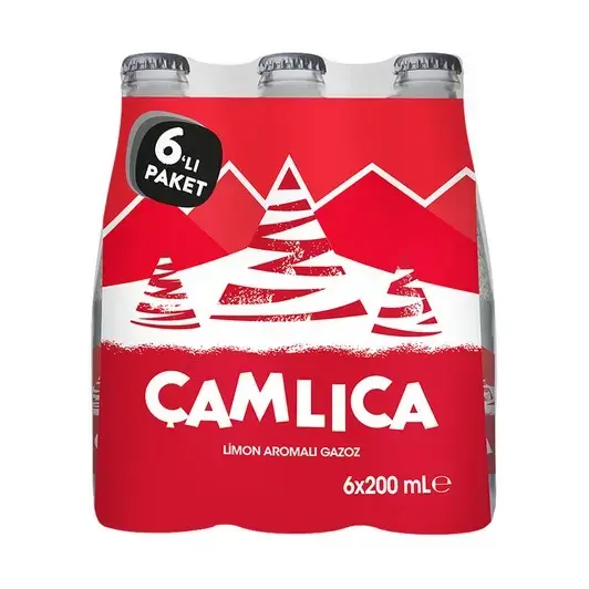 Çamlıca Gazoz 6 x 200 Ml