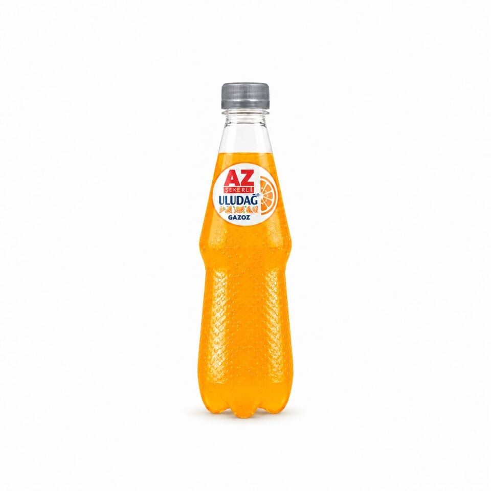 Uludağ Az Şekerli Portakallı Gazoz Pet 330 Ml
