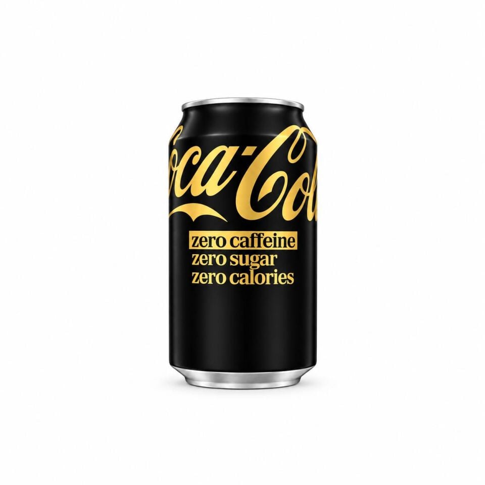 Coca Cola Zero Caffeine Sugar Calories 330 Ml
