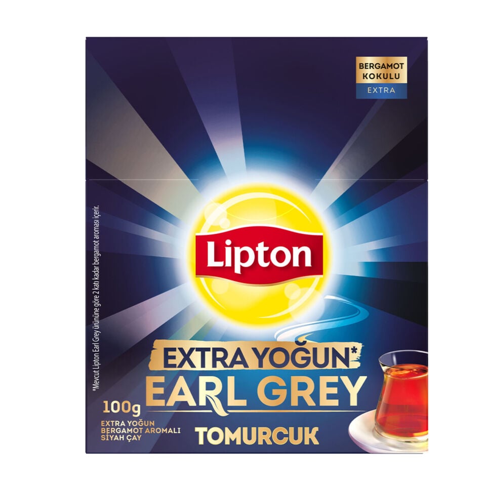 Lipton Extra Yoğun Earl Grey Çay 100 Gr