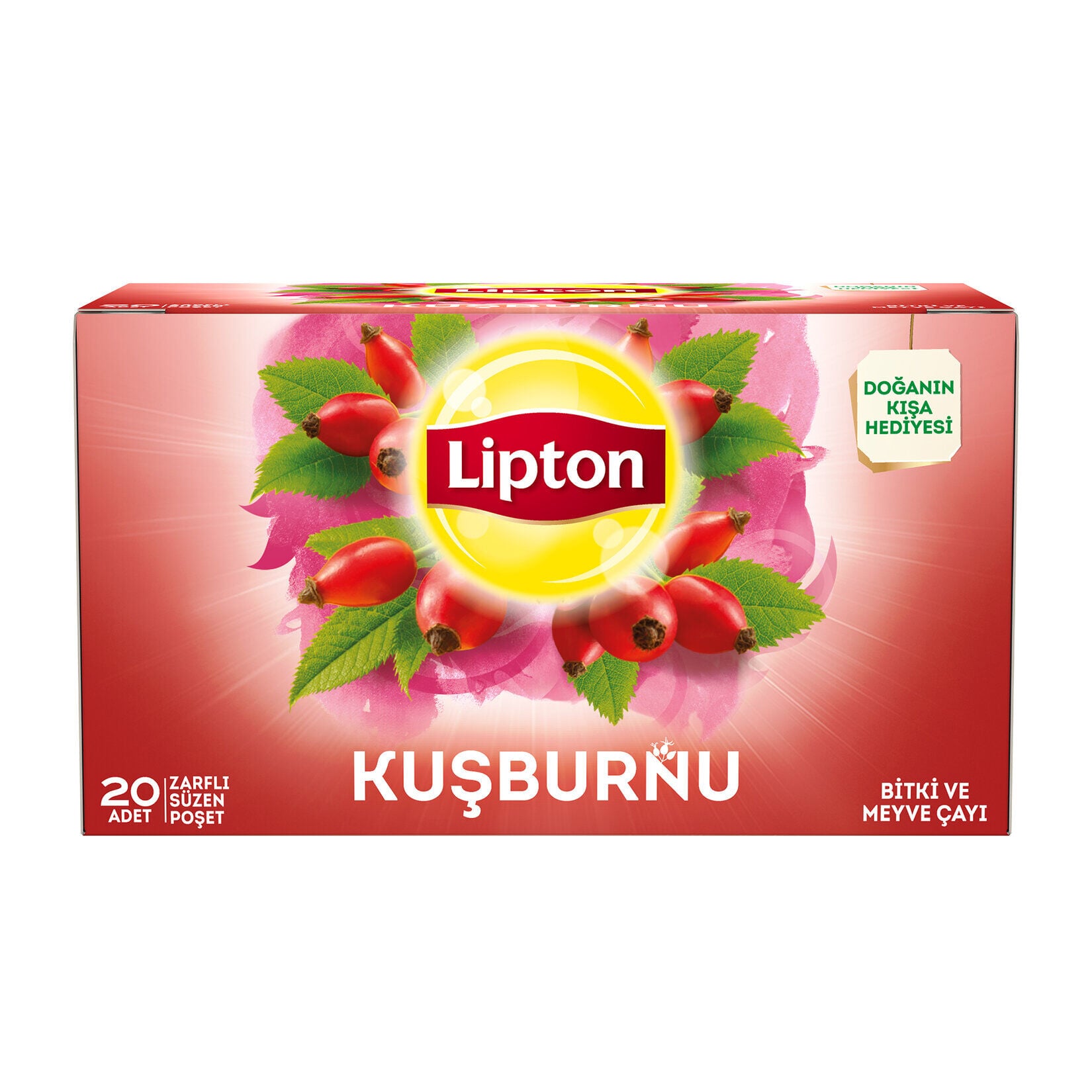Lipton Kuşburnu Bardak Poşet Çay 20'li 50 Gr