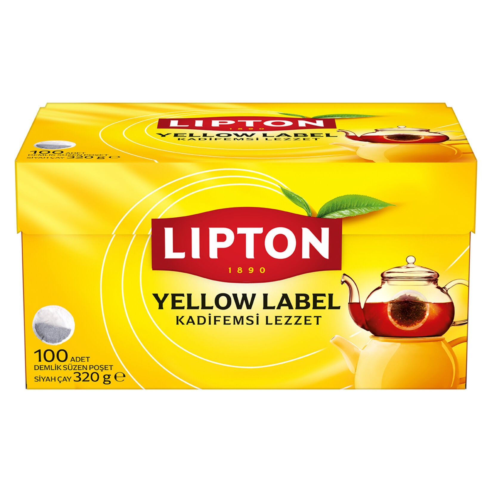 Lipton Yellow Label Demlik Poşet Çay 100'lü