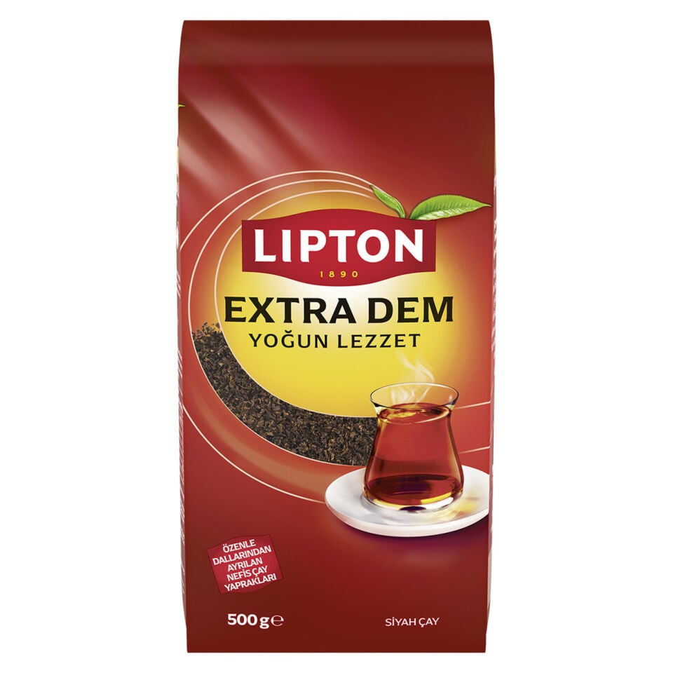 Lipton Extra Dem Siyah Çay 500 Gr