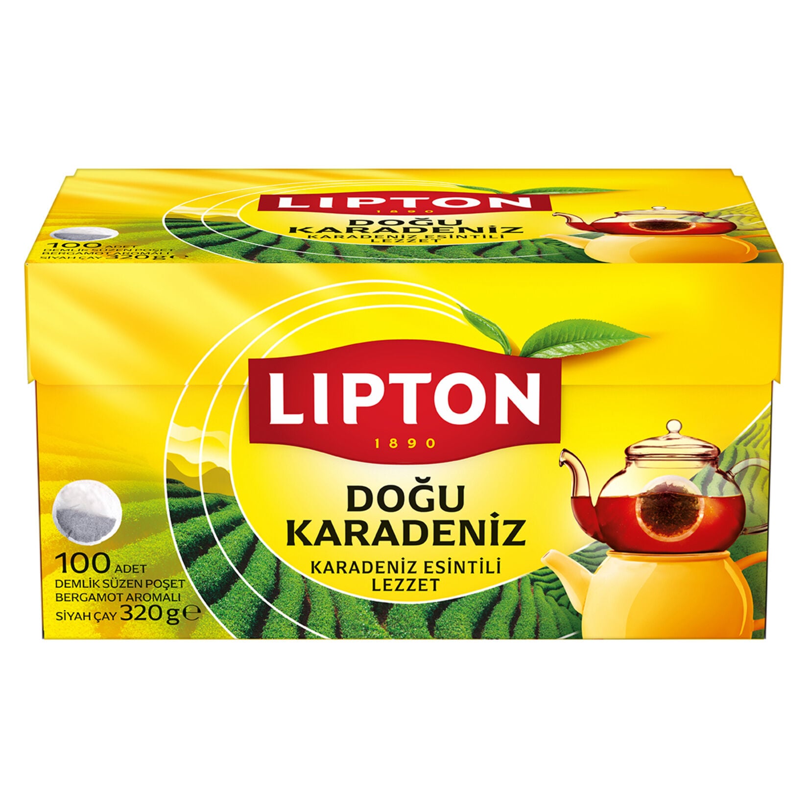 Lipton Doğu Karadeniz Demlik Poşet Çay 100'lü 320 Gr
