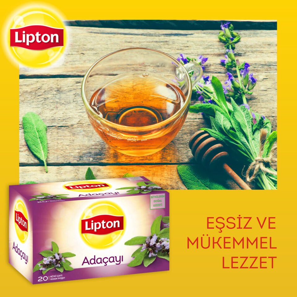 Lipton Adaçayı Bardak Poşet 20'li 30 Gr